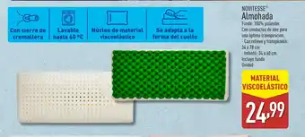 ALDI NOVITESSE Almohada oferta