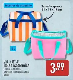 ALDI LIVE IN STYLE Bolsa isotérmica oferta