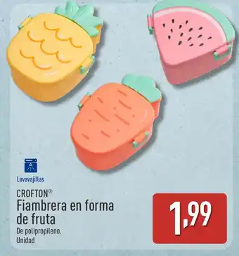 ALDI CROFTON Fiambrera en forma de fruta oferta