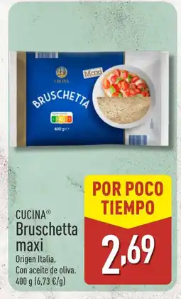 ALDI CUCINA Bruschetta maxi oferta