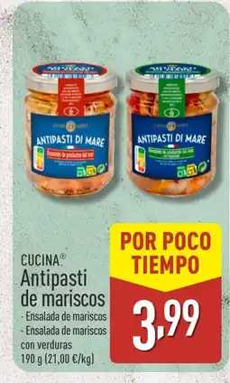 ALDI CUCINA Antipasti de mariscos oferta