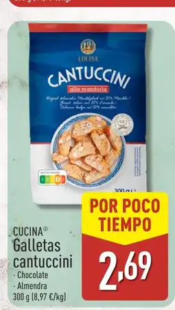 ALDI CUCINA Galletas cantuccini oferta