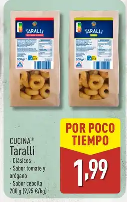 ALDI CUCINA Taralli oferta