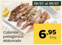 Autoservicios Familia Calamar patagonico elaborado oferta