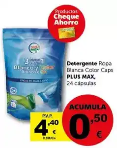 Masymas Plus - detergente ropa blanca color caps oferta