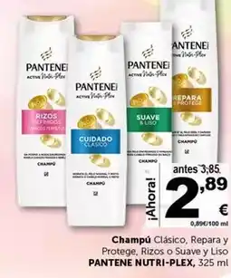 Masymas Pantene - champú clásico, repara y protege, rizos o suave y liso oferta