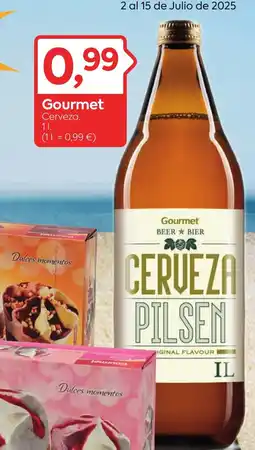 Suma Supermercados GOURMET Cerveza oferta
