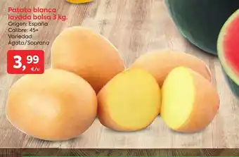 Suma Supermercados Patata blanca lavada bolsa oferta