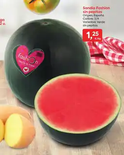 Suma Supermercados Sandía Fashion sin pepitas oferta