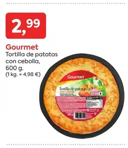 Suma Supermercados GOURMET Tortilla de patatas con cebolla oferta
