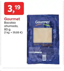 Suma Supermercados GOURMET Bacalao ahumado oferta