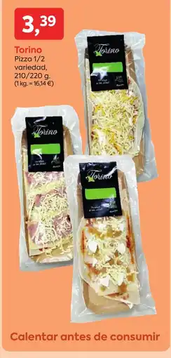 Suma Supermercados TORINO Pizza 1/2 variedad oferta