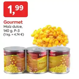 Suma Supermercados GOURMET Maiz dulce oferta
