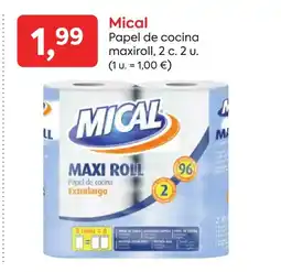 Suma Supermercados MICAL Papel de cocina maxiroll oferta