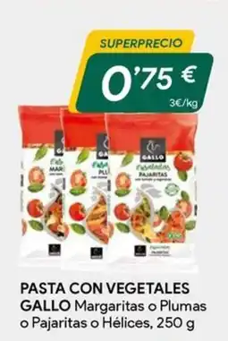 Masymas GALLO Pasta con vegetales oferta