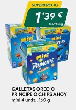Masymas Galletas oreo o príncipe o chips ahoy oferta