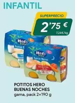Masymas Potitos hero buenas noches oferta