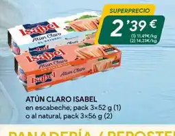 Masymas ISABEL Atún claro oferta