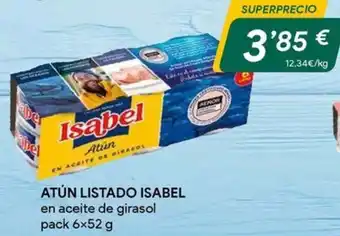 Masymas ISABEL Atún listado oferta