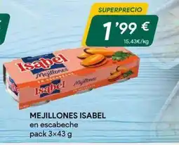 Masymas ISABEL Mejillones oferta