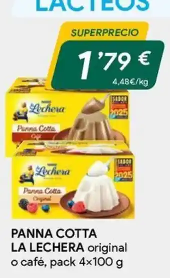 Masymas LA LECHERA Panna cotta oferta