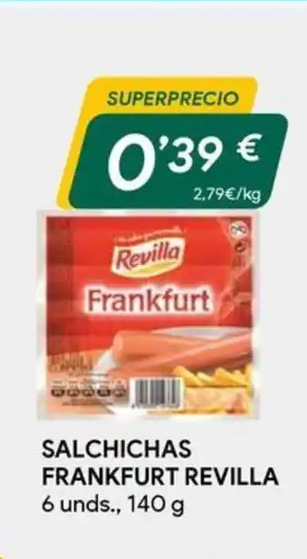 Masymas REVILLA Salchichas frankfurt oferta