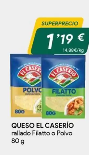 Masymas EL CASERÍO Queso oferta