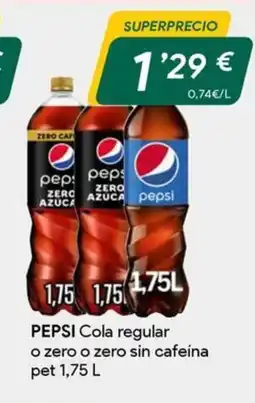 Masymas PEPSI Cola regular oferta