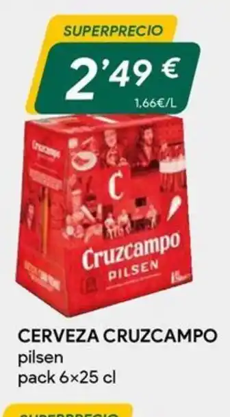 Masymas CRUZCAMPO Cerveza oferta