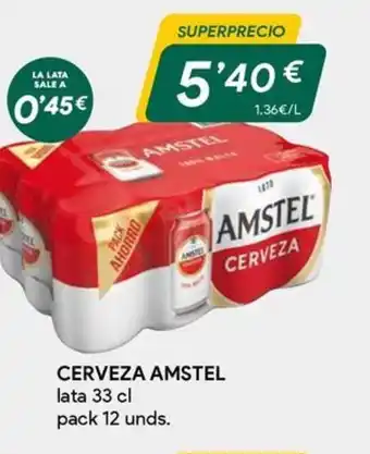 Masymas AMSTEL Cerveza oferta