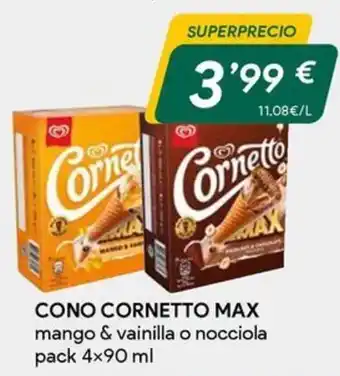 Masymas Cono cornetto max oferta