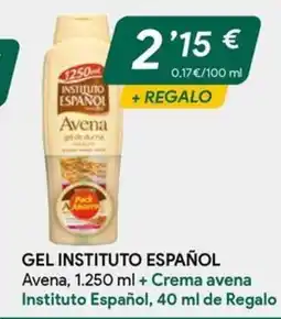 Masymas INSTITUTO ESPAÑOL Gel oferta