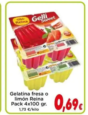 Proxi REINA Gelatina fresa o limón oferta