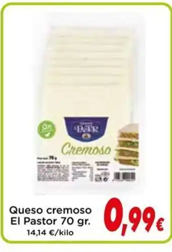 Proxi EL PASTOR Queso cremoso oferta
