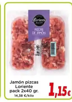 Proxi LORIENTE Jamón pizcas oferta