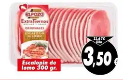Proxi Escalopin de lomo oferta