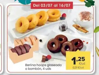 Autoservicios Familia Berlina hoops glaseada o bombón oferta