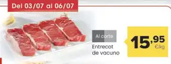 Autoservicios Familia Entrecot de vacuno oferta