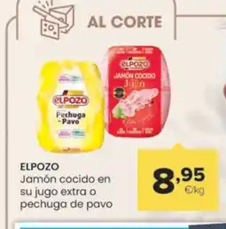Autoservicios Familia ELPOZO Jamón cocido en su jugo extra o pechuga de pavo oferta