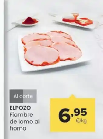 Autoservicios Familia ELPOZO Fiambre de lomo al horno oferta