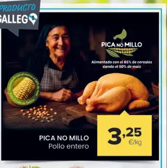 Autoservicios Familia Pica no millo pollo entero oferta