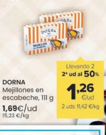 Autoservicios Familia DORNA Mejillones en oferta