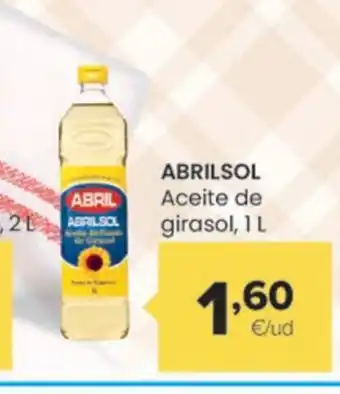 Autoservicios Familia ABRILSOL aceite de girasol oferta