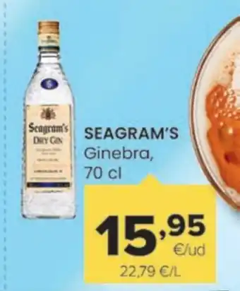 Autoservicios Familia SEAGRAM'S Ginebra oferta