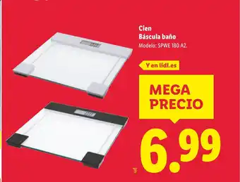 Lidl Cien Báscula baño oferta