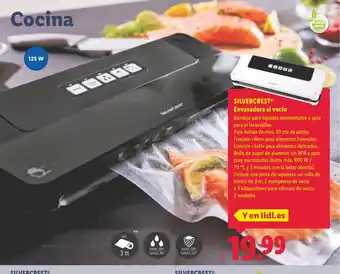 Lidl SILVERCREST Envasadora al vacío oferta