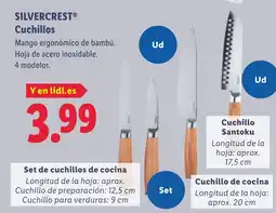 Lidl SILVERCREST Cuchillos oferta