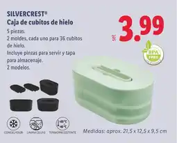 Lidl SILVERCREST Caja de cubitos de hielo oferta
