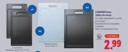 Lidl LIVARNO home Tablas de cortar oferta