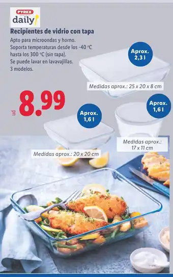 Lidl Recipientes de vidrio con tapa oferta